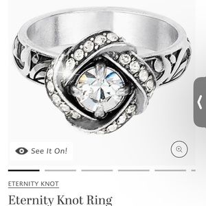 Eternity knot band Brighton ring